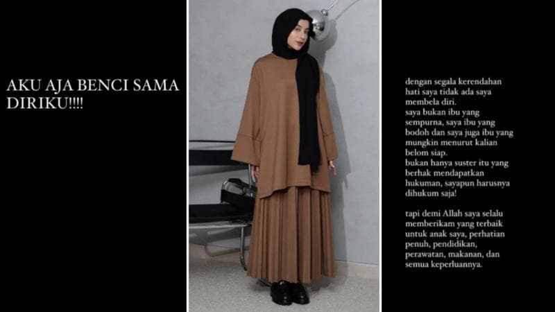 Anak Dianiaya ART, Begini Curhat Pilu Aghnia Punjabi: Saya Bukan Ibu yang Sempurna