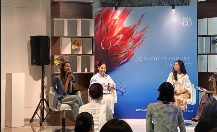 Influencer Oubrey Aulia Berharap ISAGO Kembangkan Bisnis Perhiasan Ramah Lingkungan