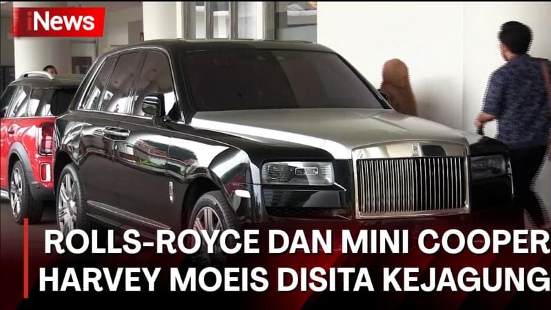Inilah Penampakan Rolls-Royce dan Mini Cooper Harvey Moeis yang Disita Kejagung