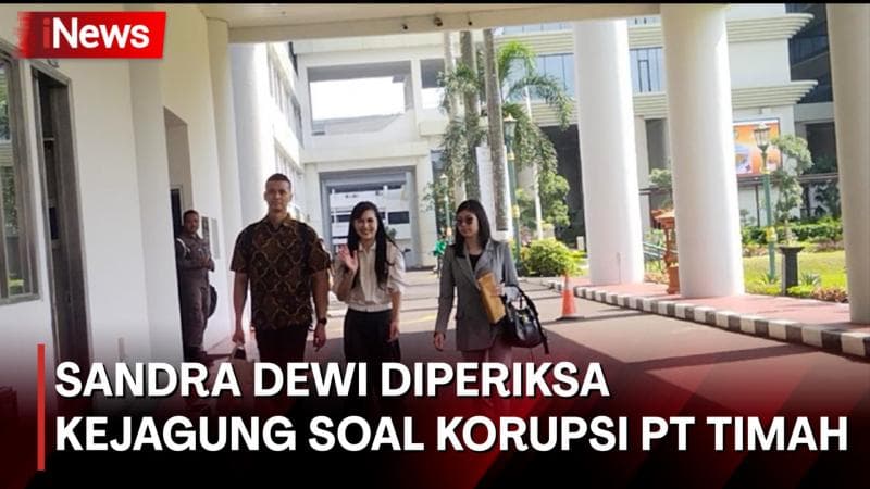 Potret Sandra Dewi Senyum-Senyum Jelang Diperiksa Kejagung Terkait Kasus Korupsi PT Timah