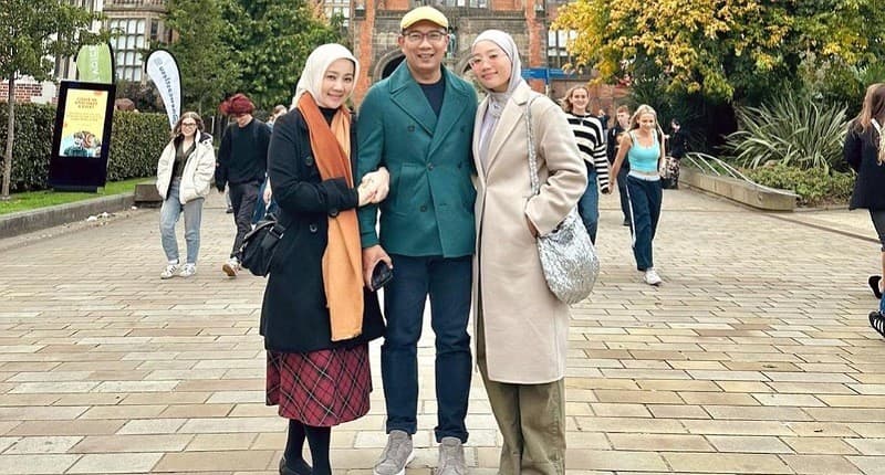 Atalia Praratya Sebut Ridwan Kamil Terkejut usai Zara Lepas Hijab dan Menyusul ke Inggris 