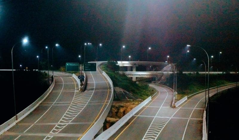 Hadapi Arus Mudik, 3.000 Titik Lampu Pintar Dipasang di Sepanjang Tol Trans Sumatera