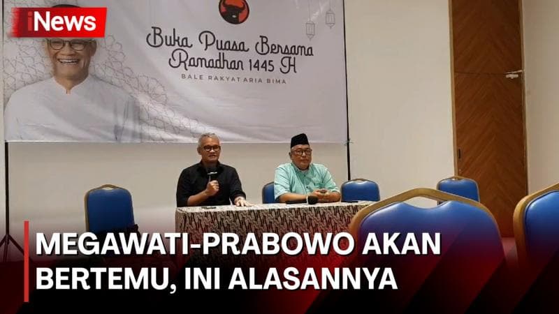 Aria Bima Sebut Megawati-Prabowo akan Bertemu: Keduanya Tidak Ada Masalah Pribadi