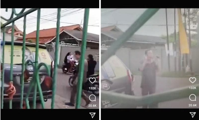 Viral Perempuan Maki-Maki Pria Paruh Baya karena Parkir Depan Rumah untuk Sholat, Netizen: Tega Banget