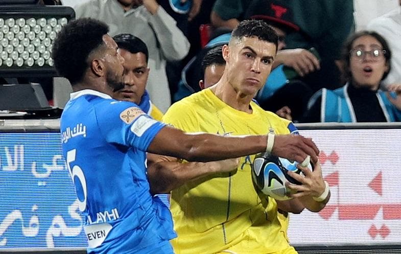 Cristiano Ronaldo Kartu Merah saat Al Nassr Dikalahkan Al Hilal, Ingin Tonjok Wasit