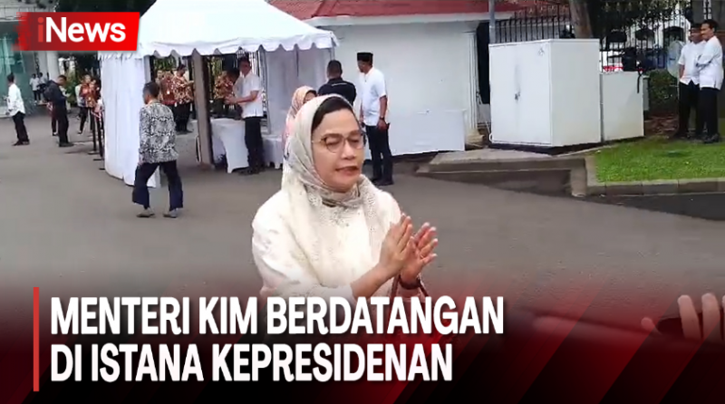 Menteri Kabinet Indonesia Maju Berdatangan di Istana Kepresidenan, Hadiri Open House Presiden Jokowi