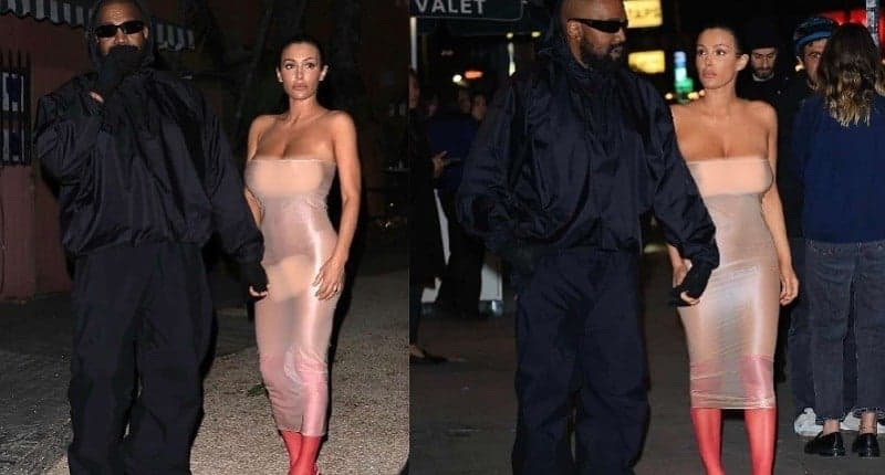 Bianca Censori Istri Kanye West Pakai Baju Transparan saat Hangout, Netizen: Itu Kondom Ya? Bianca Censori Istri Kanye West Pakai Baju Transparan saat Hangout, Netizen: Itu Kondom Ya?
