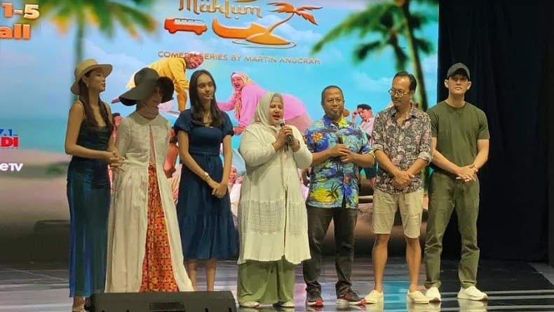 Dhawiya Zaida Akui Tak Kesulitan Beradaptasi dengan Cast Baru Arab Maklum 2