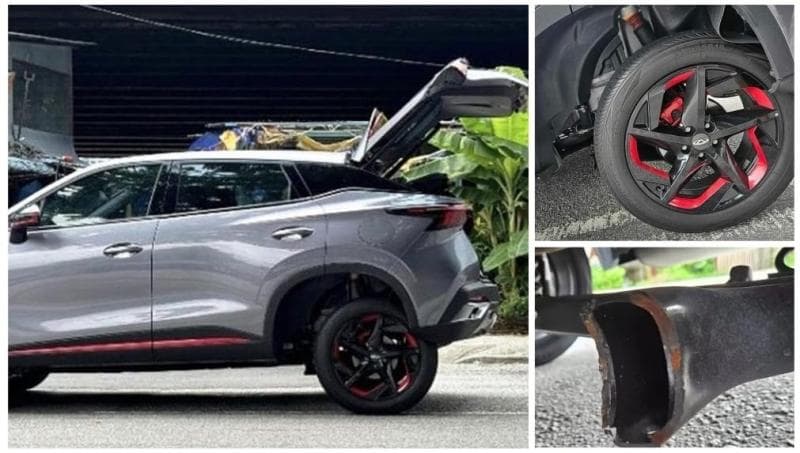 Viral Mobil Omoda 5 Patah As Roda Belakang di Jalan, Begini Kata Chery