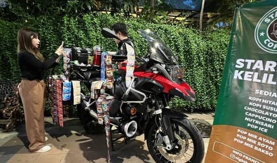 Viral Moge Seharga Rp800 Juta Dipakai Jualan Kopi Keliling, Netizen Melongo