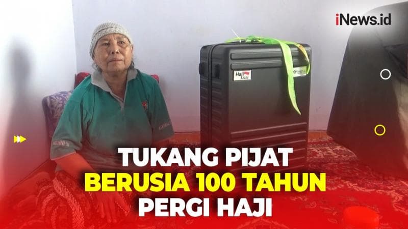 Kisah Inspiratif Tukang Pijat Berusia 100 Tahun di Probolinggo Berangkat Naik Haji
