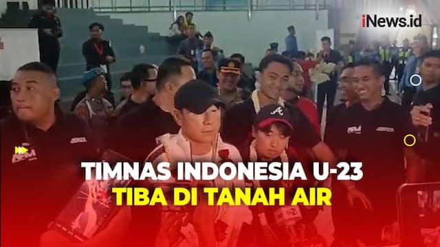 Timnas Indonesia U-23 Tiba di Tanah Air setelah Berjuang Perebutan Tiket Olimpiade