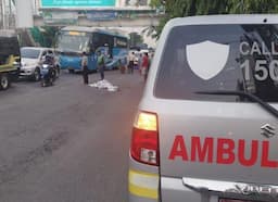 Kecelakaan di Semarang, Pemotor Tewas usai Jatuh Hindari Jalan Bergelombang