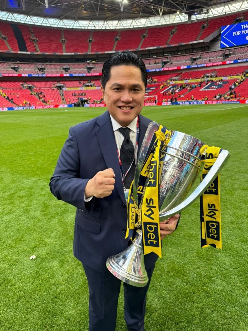 Klub Milik Erick Thohir Oxford United Promisi ke Divisi 2 Liga Inggris!