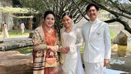Putri Aktor Lawas Onky Alexander Menikah, Titiek Soeharto Hadir di Resepsi Pernikahan