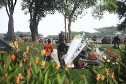 7 Fakta Kecelakaan Pesawat Latih di BSD Tangsel, Nomor 3 Ungkap Identitas Korban