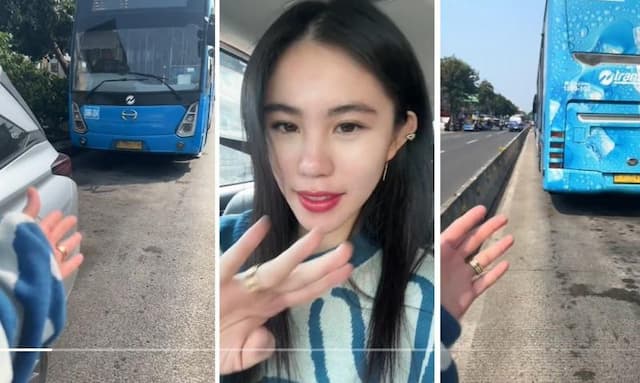 Selebgram Zoe Levana Minta Simpati Setelah Terobos Jalur Busway, Netizen: Minta Surat Tilang