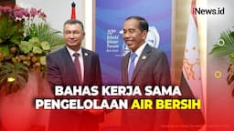 Bertemu di Bali, Jokowi Bahas Kerja Sama Pengelolaan Air Bersih dengan PM Tajikistan