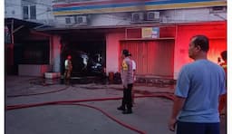 Kebakaran Minimarket di Gunung Putri Bogor akibat Pembobolan ATM, Uang Rp500 Juta Raib