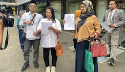 RPA Perindo Dampingi Korban Dugaan KDRT dan Poligami Lapor ke Propam Polri