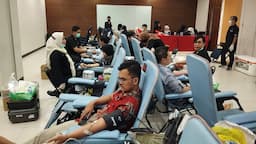 Karyawan MNC Group Ikuti Kegiatan Donor Darah di iNews Tower