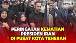 Ratusan Warga Berduka atas Kematian Presiden dan Menlu Iran