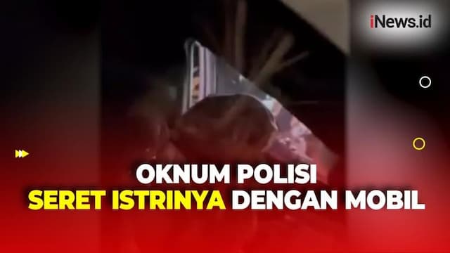 Panik Tepergok Selingkuh, Oknum Polisi Seret Istrinya dengan Mobil di Makassar
