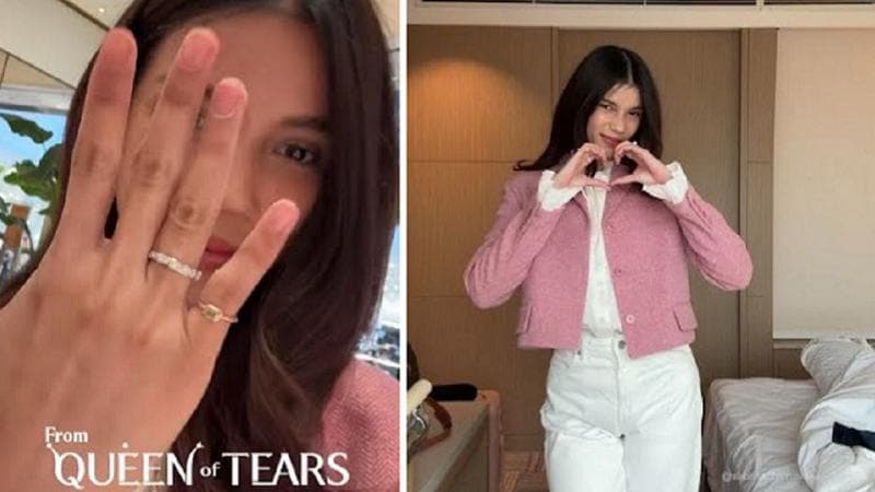 Hari Jadi Pernikahan, Sabrina Chairunnisa Pamer Cincin Hong Hae-in di Queen of Tears