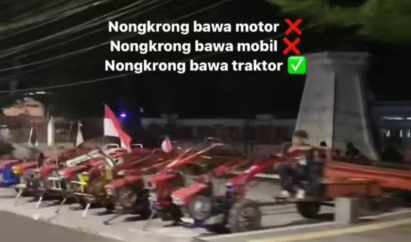 Tak Mau Kalah dengan Geng Motor dan Klub Mobil, Pemilik Traktor Gelar Kopdar di Malam Hari Tak Mau Kalah dengan Geng Motor dan Klub Mobil, Pemilik Traktor Gelar Kopdar di Malam Hari