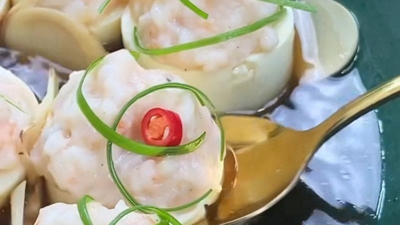 Resep Steam Tofu Udang ala Restoran, Cara Buatnya Cuma 3 Langkah 