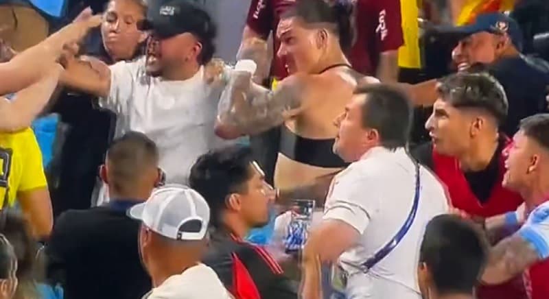 Panas! Timnas Uruguay Ribut dengan Fans Kolombia, Darwin Nunez Kena Tonjok
