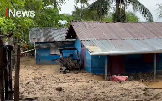 Ratusan Rumah Terdampak Banjir Bandang di Gorontalo 