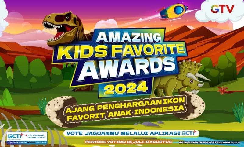 Waktunya Anak Indonesia Tentukan Jagoannya, Ayo Vote di Amazing Kids Favorit Awards!