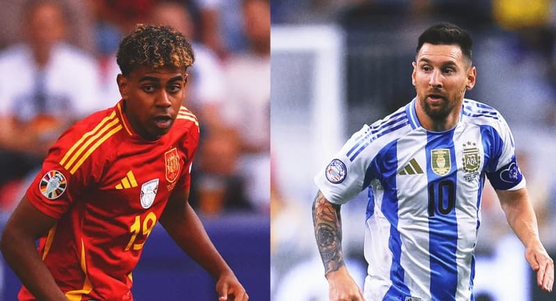 Mimpi Jadi Nyata, Lamine Yamal Vs Lionel Messi di Finalissima 2025