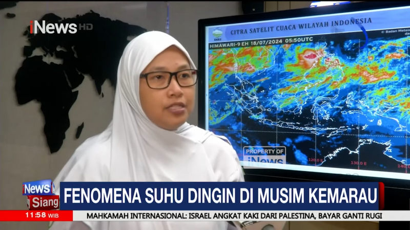 Fenomena Suhu Dingin di Musim Kemarau, Begini Penjelasan BMKG