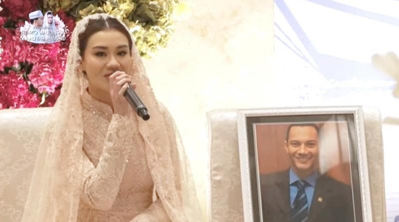Tangis Aaliyah Massaid Pecah saat Sampaikan Pesan untuk Almarhum sang Ayah: Putri Kecilmu Akan Menikah