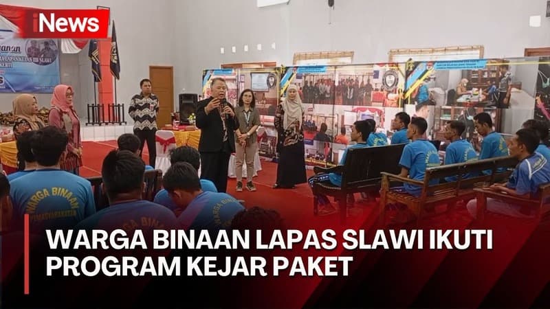 Puluhan Narapidana di Lapas Slawi Ikuti Sekolah Kejar Paket demi Songsong Masa Depan Baru