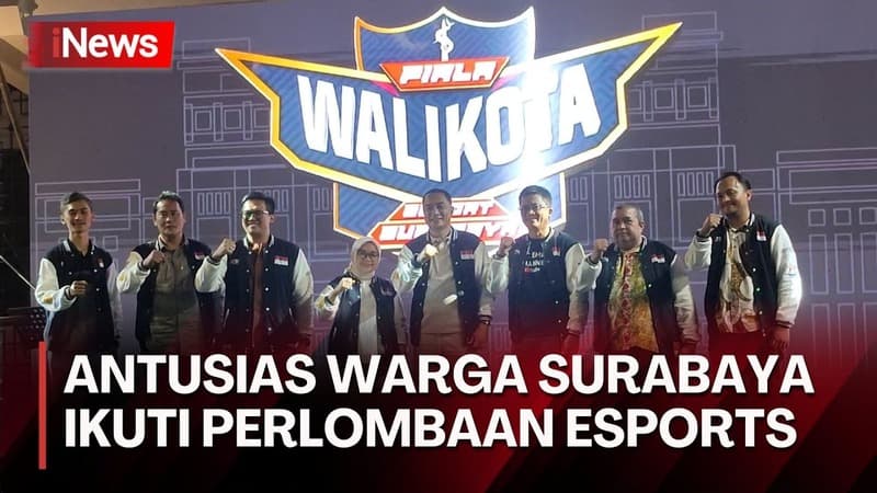 Eri Cahyadi Buka ESports Piala Wali Kota Surabaya 2024, Diikuti 1.500 Peserta