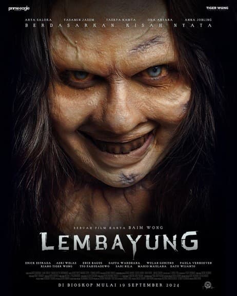 Film Horor-Thriller Lembayung Rilis Official Poster, Sorot Wajah dari Arwah Peneror yang Menyeramkan 