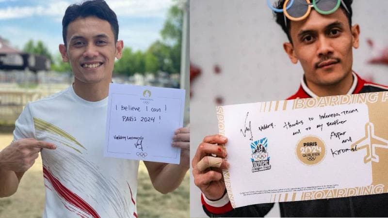 Viral Tulisan Tangan Veddriq Leonardo 2 Tahun Lalu, Yakin Menang Olimpiade Paris 2024 dan Jadi Kenyataan!
