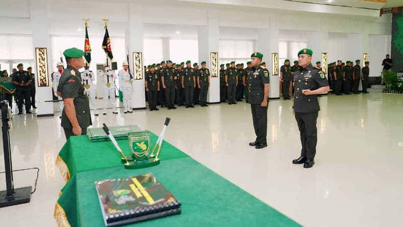 Kolonel Czi Andi Setyawan Resmi Jabat Danrem 174/ATW Gantikan Brigjen Wempi Ramandei