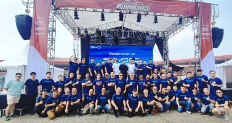 Komunitas Mobil Listrik BYD Beyond Terbentuk, Anggota Tersebar dari Jakarta hingga Sulawesi