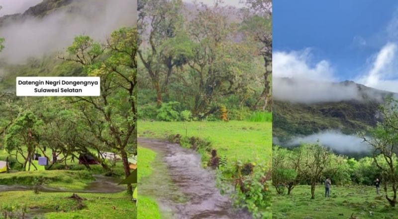 Viral Pemandangan Lembah Lohe, Negeri Dongengnya Sulawesi Selatan