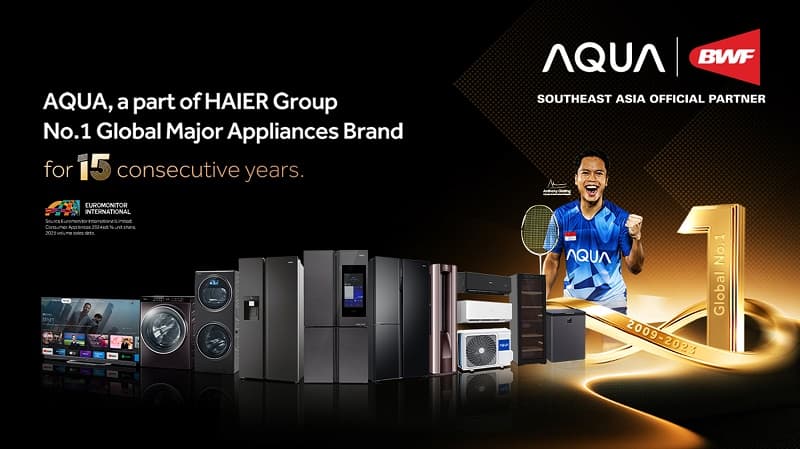 Jadi Nomor 1 di Dunia, AQUA Elektronik Terus Hadirkan Kualitas Terbaik bagi Konsumen