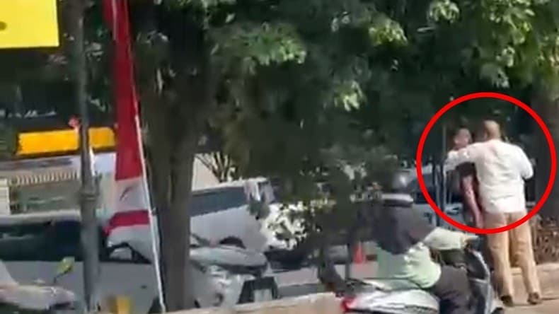 Heboh Aksi Pemukulan di Jalan Sudirman Bogor, Polisi Turun Tangan