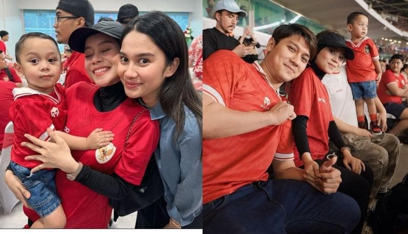Azizah Salsha Foto dengan Lesti Kejora usai Nonton Timnas Indonesia, Netizen: Ngapain di Situ Zize?