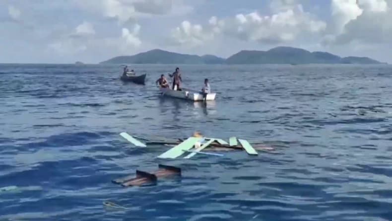 KM Jaya Lestari X Bawa Belasan Tabung Gas Tabrak Kapal Nelayan di Perairan Kepulauan Anambas