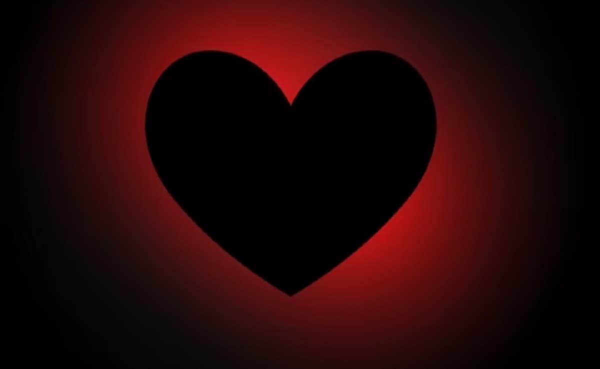 Arti Emoji Love Hitam