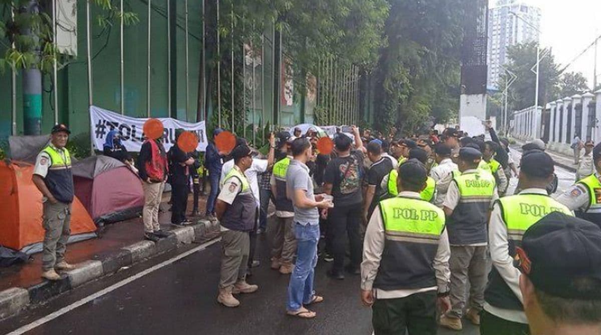 Bongkar Tenda Pedemo RUU TNI di DPR, Kasatpol PP Ditegur Pramono!