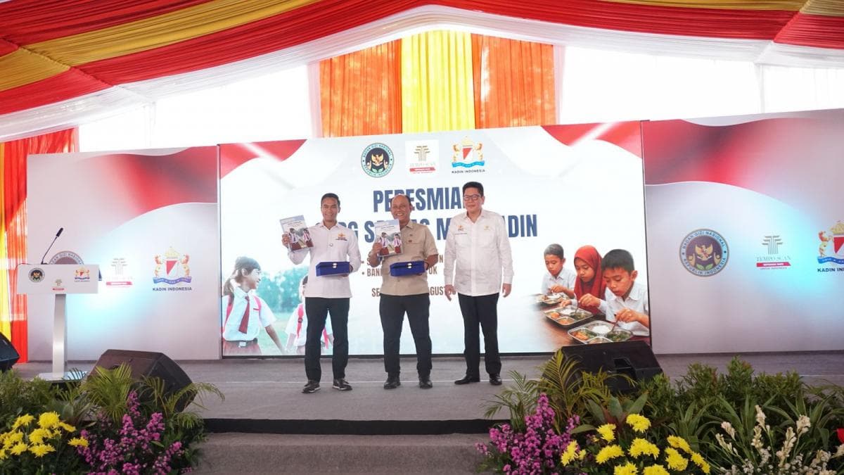 Kadin Bangun 6 Dapur MBG Senilai Rp20 Miliar, Layani 24 Ribu Penerima Manfaat